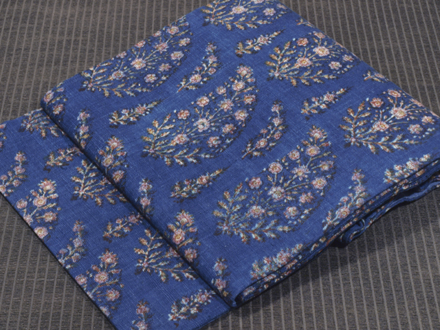 帯のアトリエ 花邑 hanamura 銀座 「古渡更紗 小花文様 印度更紗